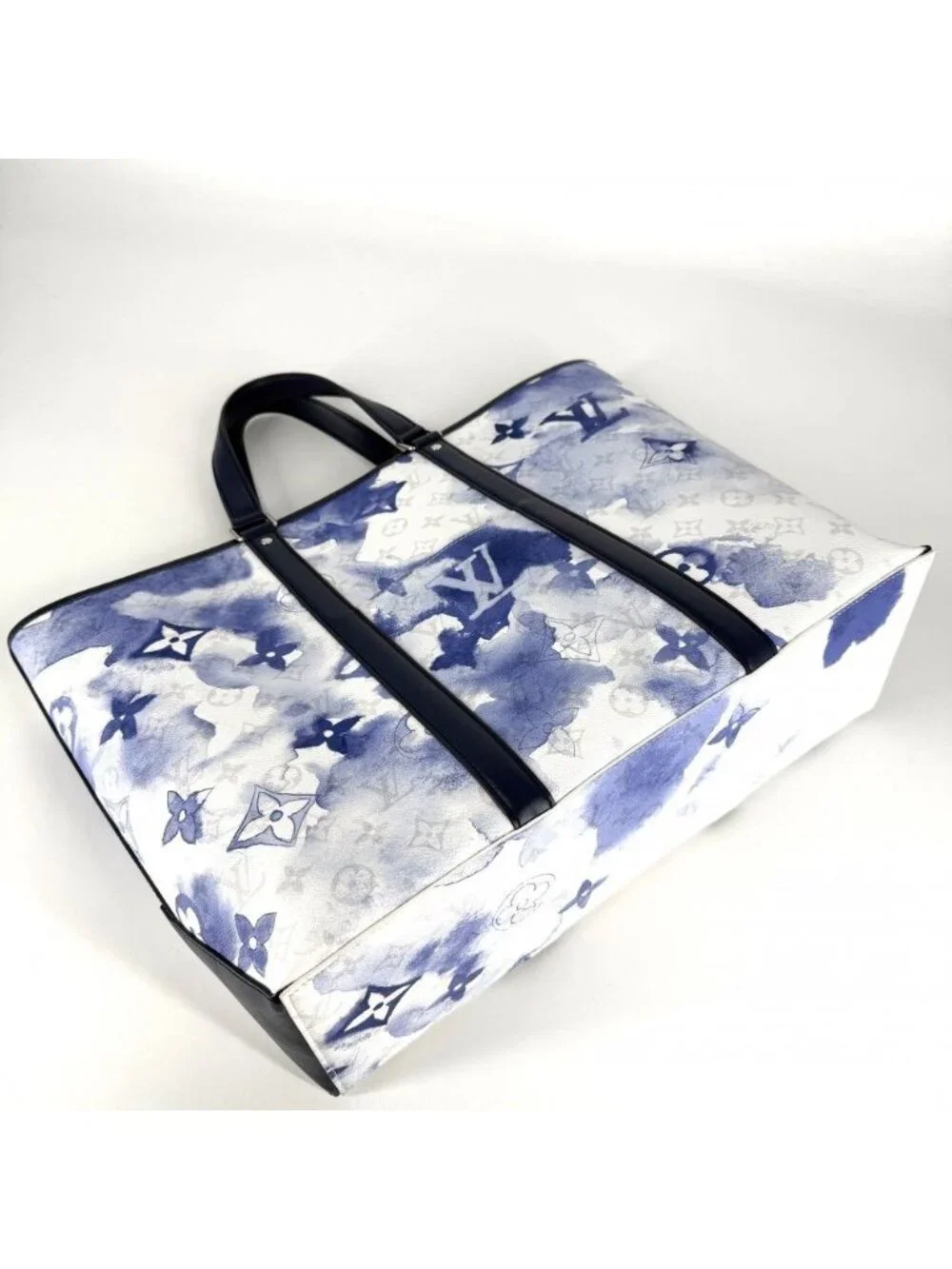 Louis Vuitton 2-Way Monogram Water Color Weekend Tote GM Shoulder Bag Crossbody